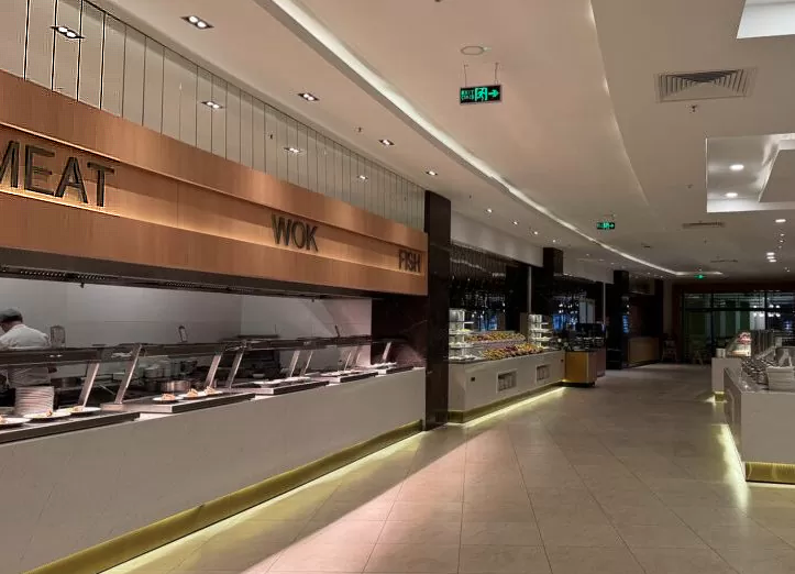 Aska Lara Resort Spa Açık Büfe Projesi | Lara Açık Büfe